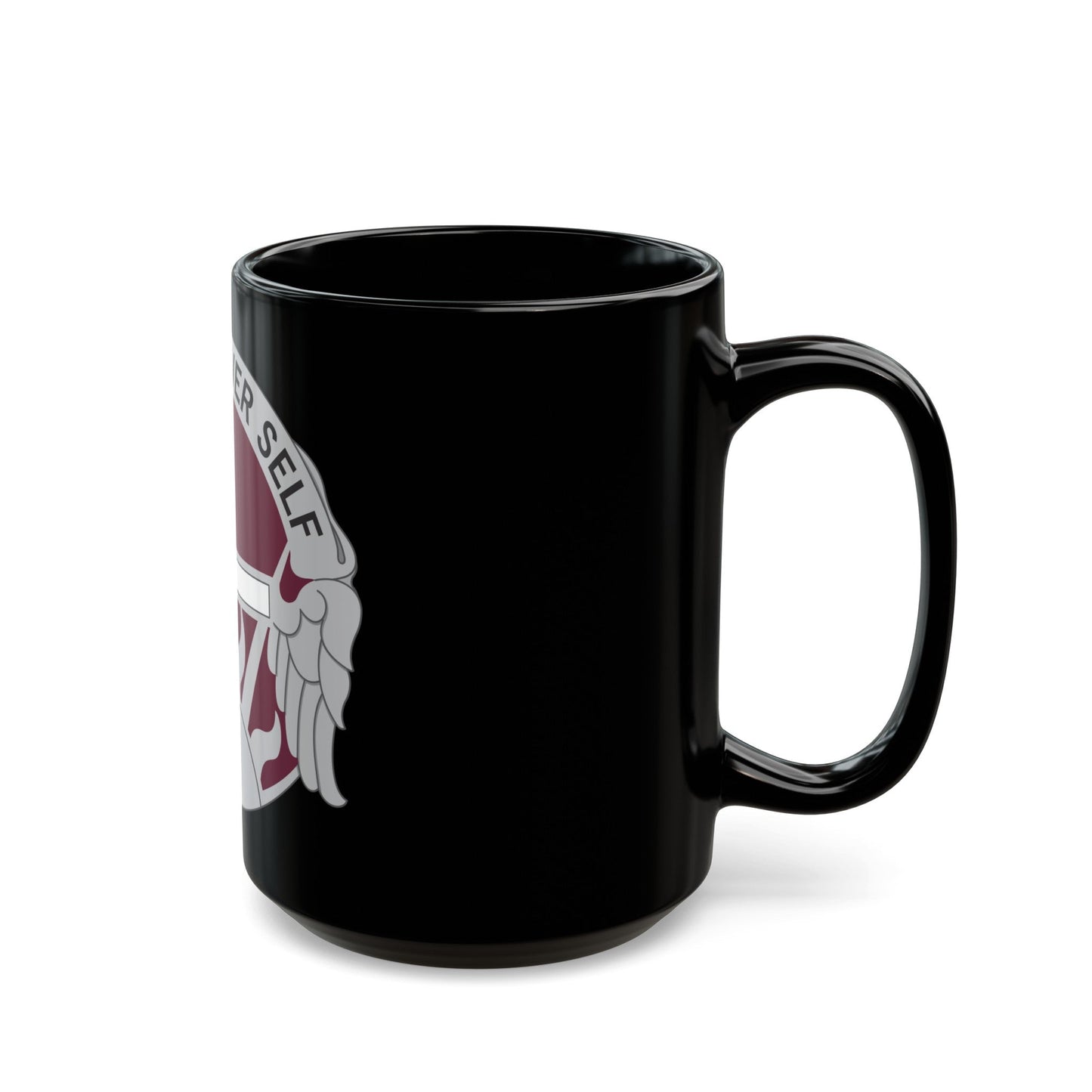 7 Medical Brigade (U.S. Army) Black Coffee Mug-The Sticker Space