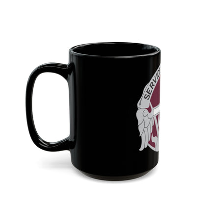 7 Medical Brigade (U.S. Army) Black Coffee Mug-The Sticker Space