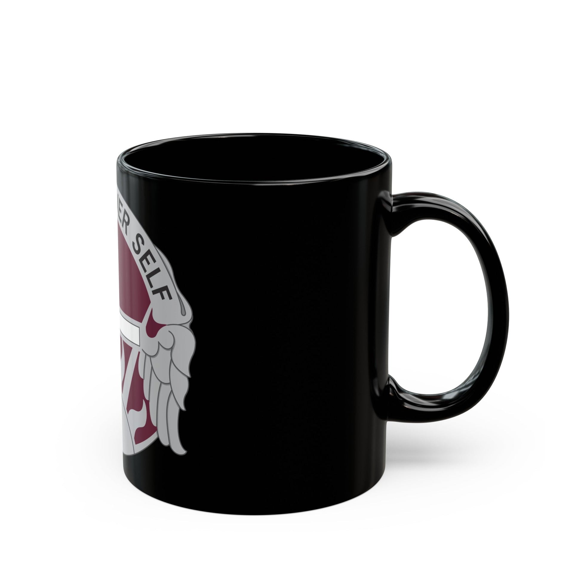 7 Medical Brigade (U.S. Army) Black Coffee Mug-The Sticker Space