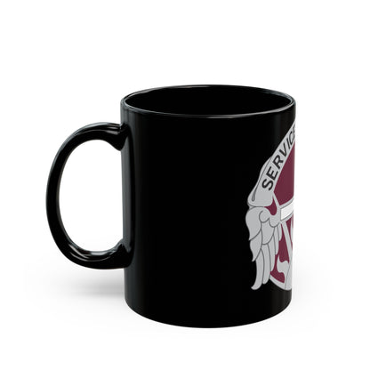 7 Medical Brigade (U.S. Army) Black Coffee Mug-The Sticker Space