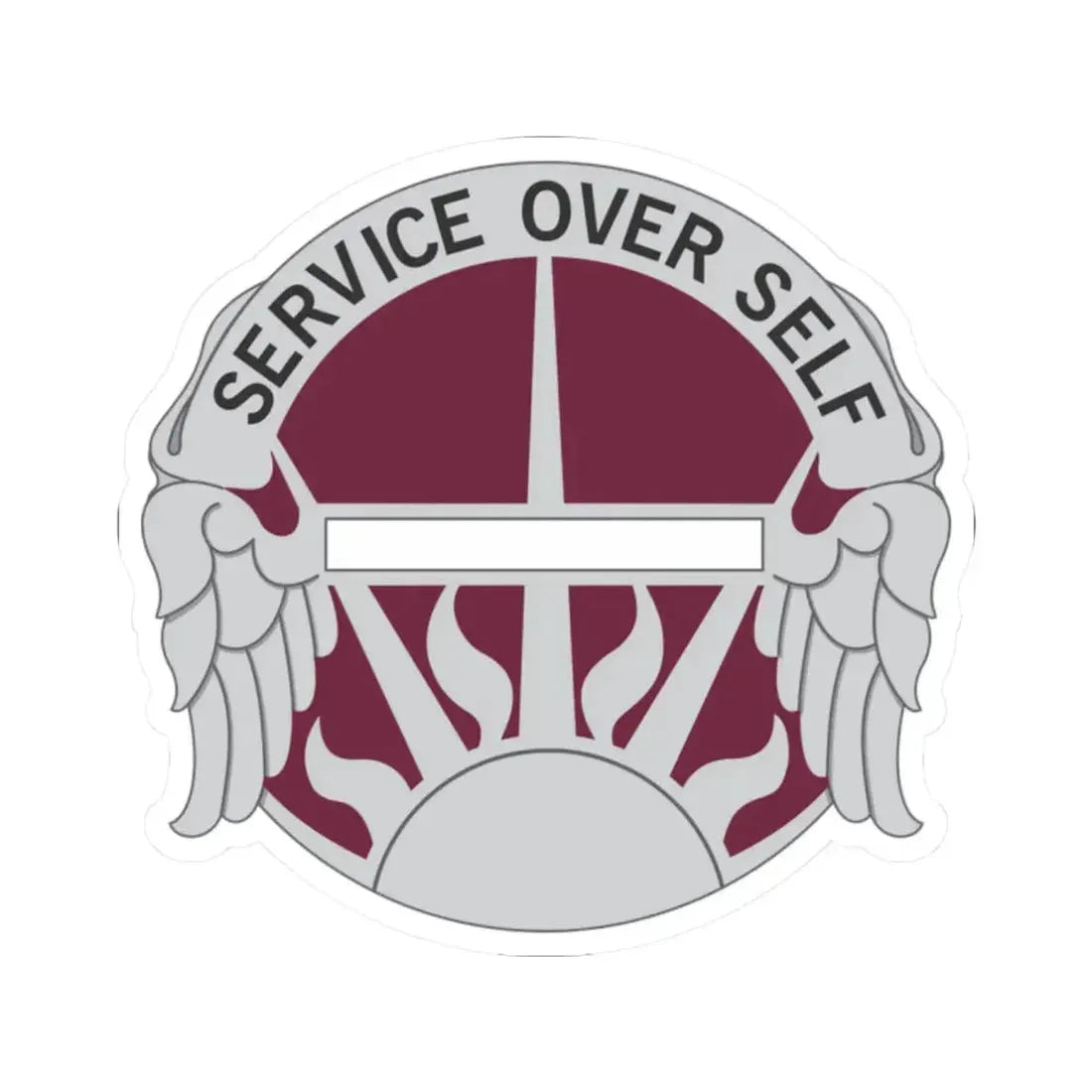 7 Medical Brigade (U.S. Army) STICKER Vinyl Kiss-Cut Decal 2 Inch White - The Sticker Space