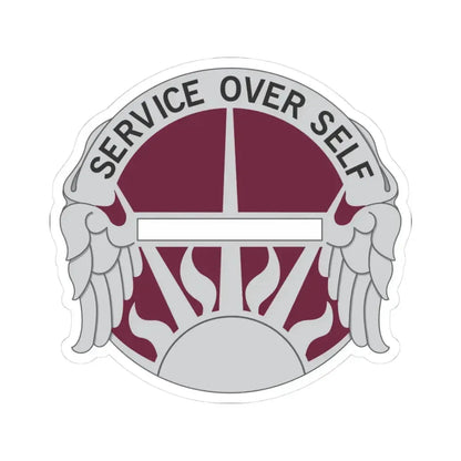 7 Medical Brigade (U.S. Army) STICKER Vinyl Kiss-Cut Decal 3 Inch White - The Sticker Space