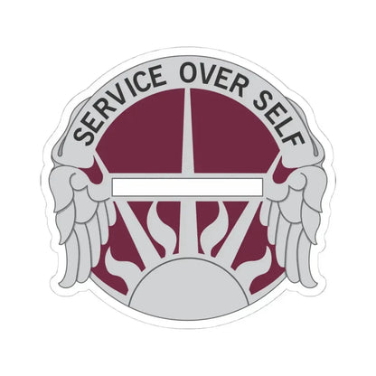 7 Medical Brigade (U.S. Army) STICKER Vinyl Kiss-Cut Decal 4 Inch White - The Sticker Space