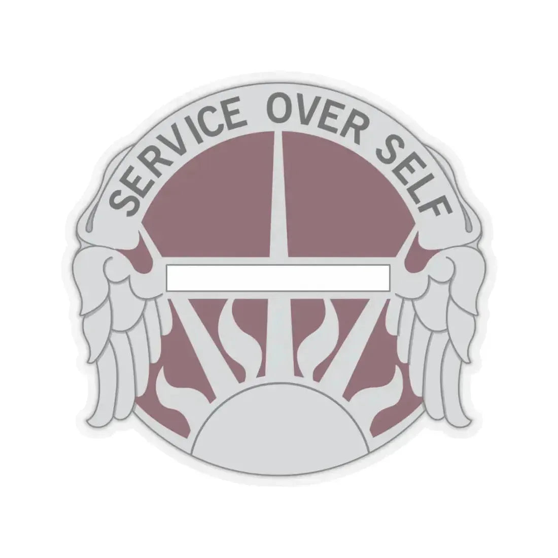 7 Medical Brigade (U.S. Army) STICKER Vinyl Kiss-Cut Decal 6 Inch Transparent - The Sticker Space