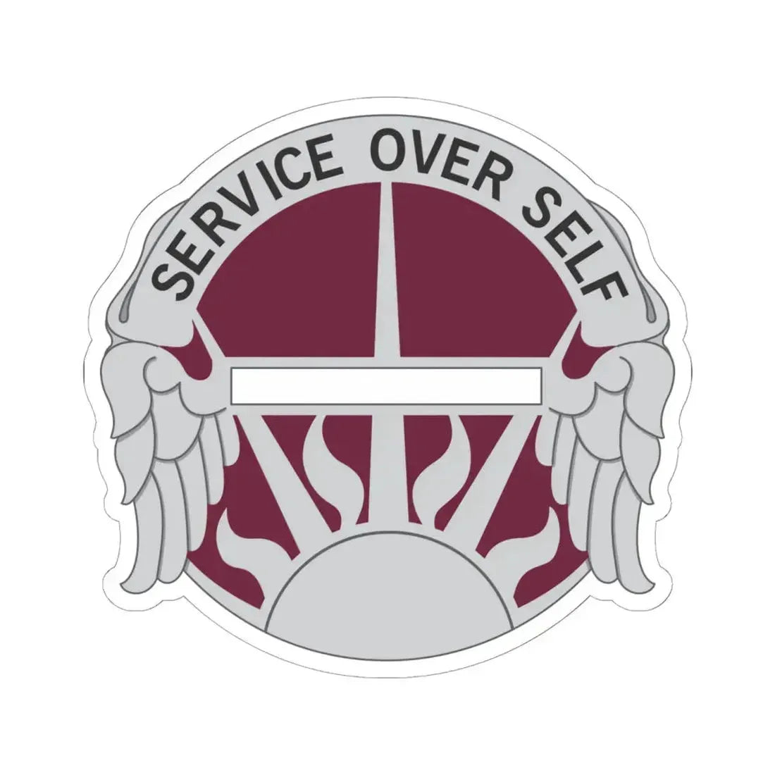 7 Medical Brigade (U.S. Army) STICKER Vinyl Kiss-Cut Decal 6 Inch White - The Sticker Space