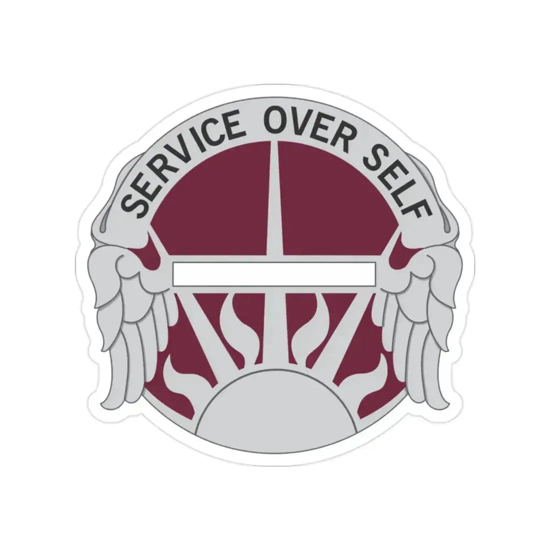 7 Medical Brigade (U.S. Army) Transparent STICKER Die-Cut Vinyl Decal 2 Inch - The Sticker Space