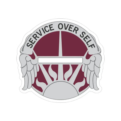 7 Medical Brigade (U.S. Army) Transparent STICKER Die-Cut Vinyl Decal 2 Inch - The Sticker Space