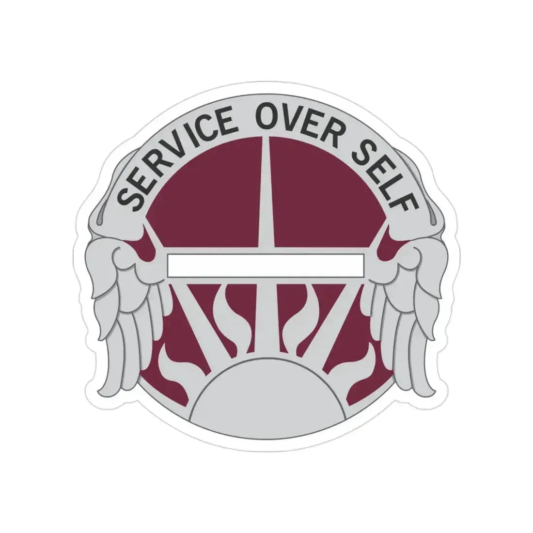 7 Medical Brigade (U.S. Army) Transparent STICKER Die-Cut Vinyl Decal 3 Inch - The Sticker Space