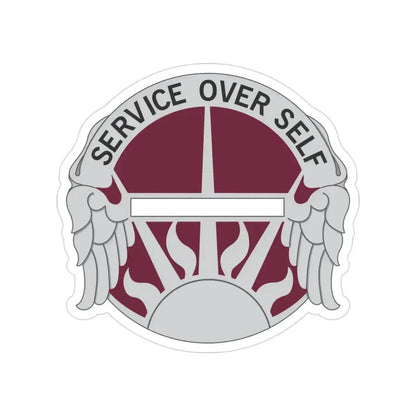 7 Medical Brigade (U.S. Army) Transparent STICKER Die-Cut Vinyl Decal 3 Inch - The Sticker Space