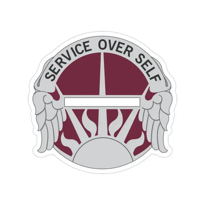 7 Medical Brigade (U.S. Army) Transparent STICKER Die-Cut Vinyl Decal 4 Inch - The Sticker Space