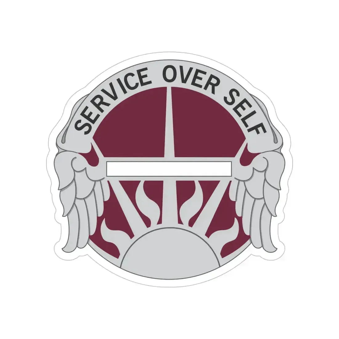 7 Medical Brigade (U.S. Army) Transparent STICKER Die-Cut Vinyl Decal 5 Inch - The Sticker Space