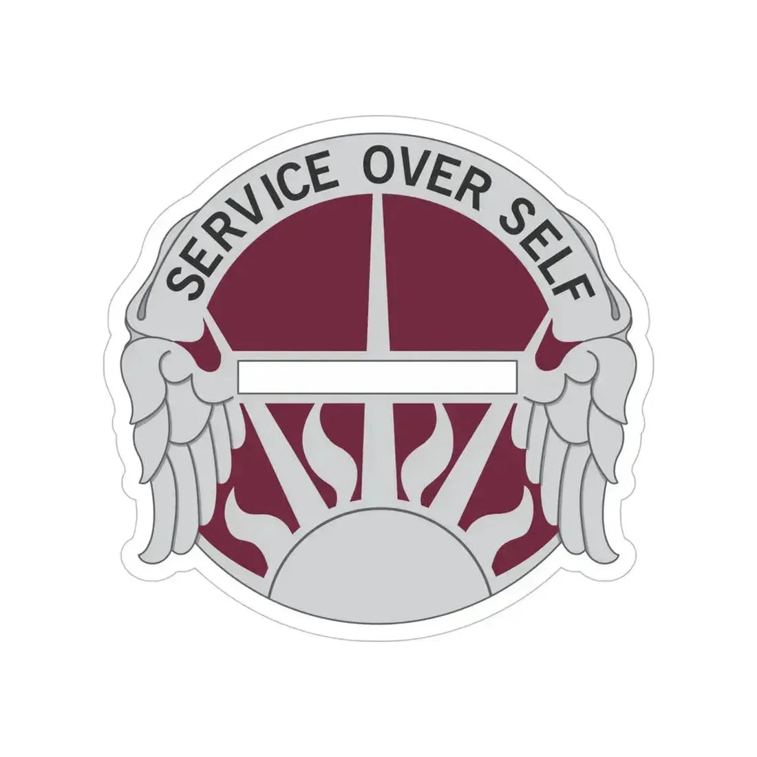 7 Medical Brigade (U.S. Army) Transparent STICKER Die-Cut Vinyl Decal 6 Inch - The Sticker Space