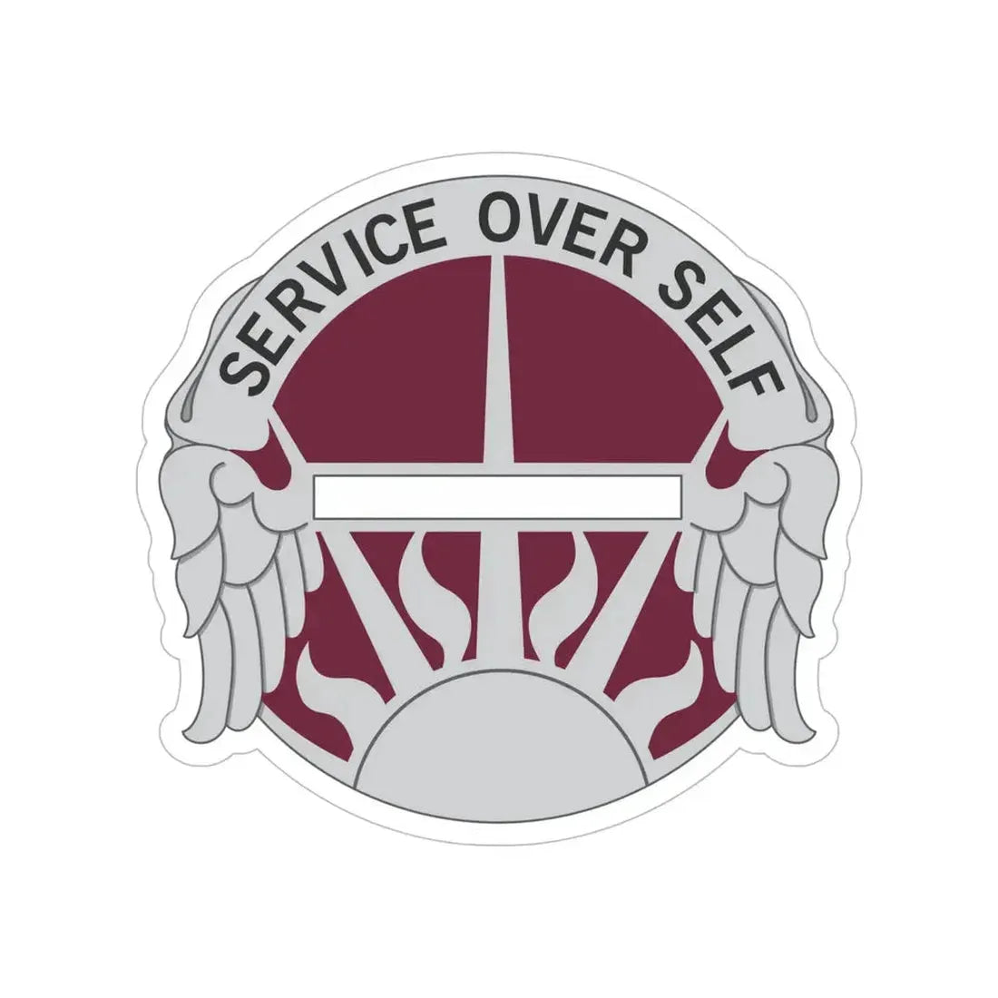 7 Medical Brigade (U.S. Army) Transparent STICKER Die-Cut Vinyl Decal - The Sticker Space
