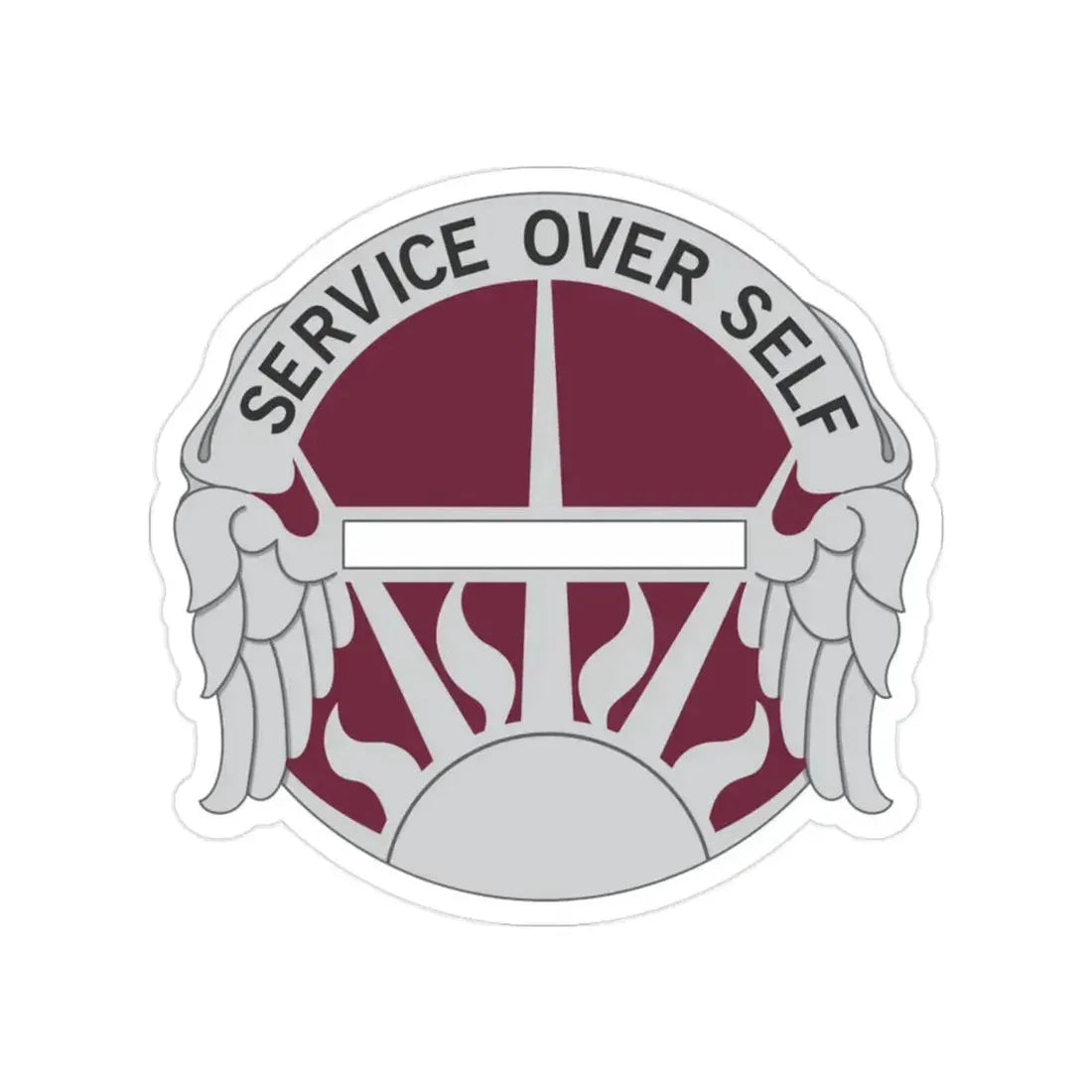 7 Medical Brigade (U.S. Army) Transparent STICKER Die-Cut Vinyl Decal - The Sticker Space