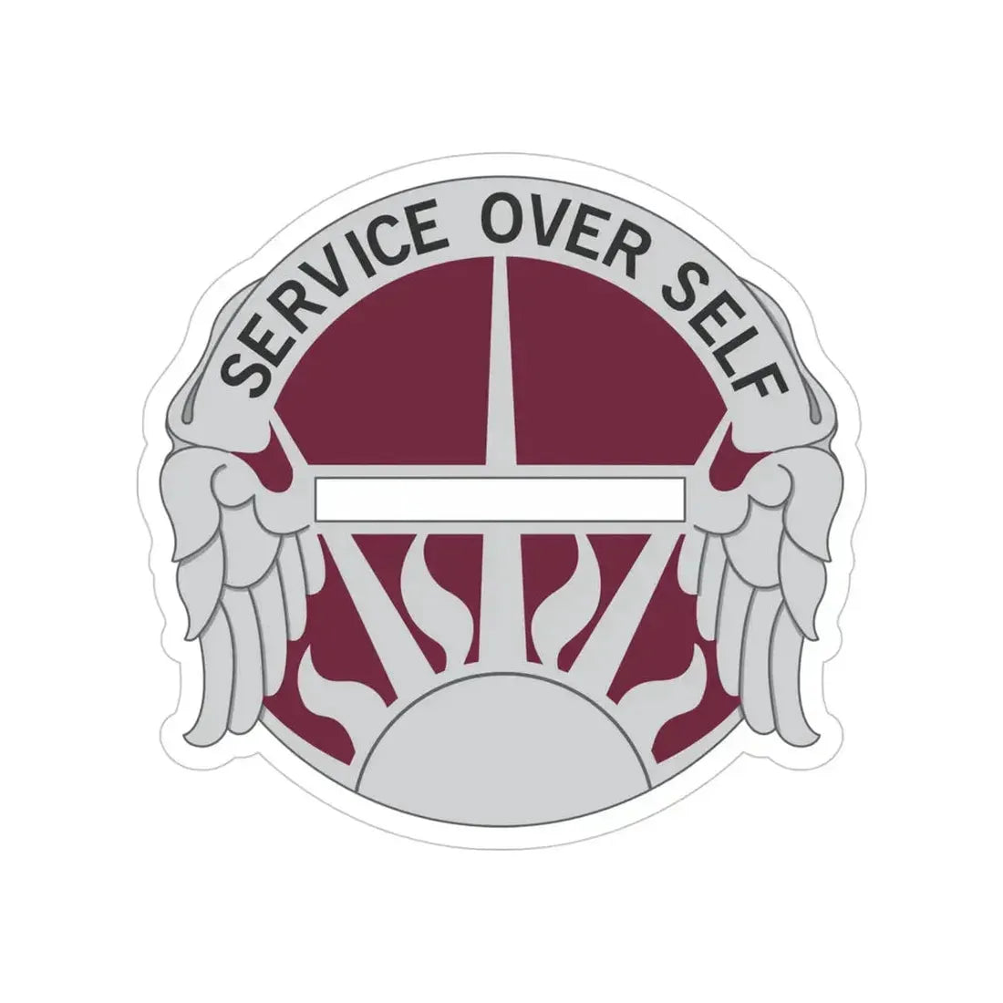 7 Medical Brigade (U.S. Army) Transparent STICKER Die-Cut Vinyl Decal - The Sticker Space