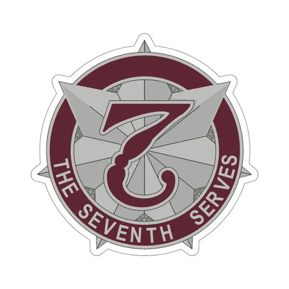 7 Medical Command 2 (U.S. Army) STICKER Vinyl Die-Cut Decal 5 Inch - The Sticker Space