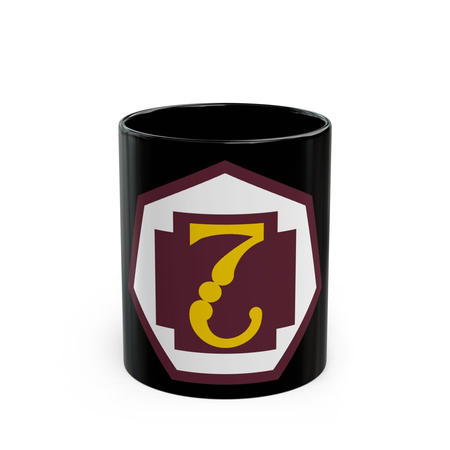 7 Medical Command (U.S. Army) Black Coffee Mug-11oz-The Sticker Space