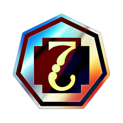 7 Medical Command (U.S. Army) Holographic STICKER Die-Cut Vinyl Decal 2 Inch Holographic - The Sticker Space