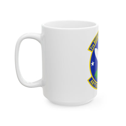 7 Munitions Squadron ACC (U.S. Air Force) White Coffee Mug-The Sticker Space