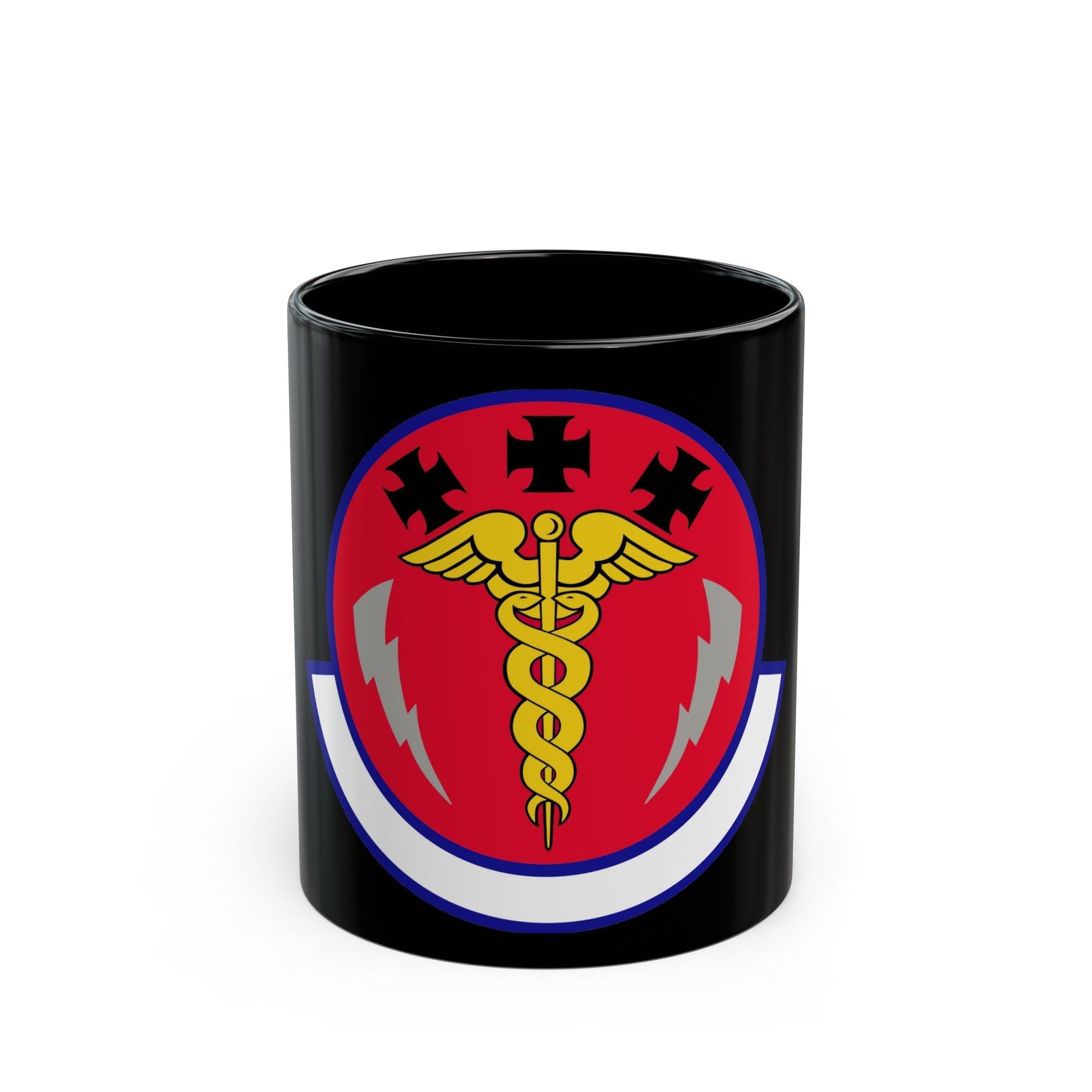 7 Operational Medical Readiness Squadron AFGSC (U.S. Air Force) Black Coffee Mug-11oz-The Sticker Space