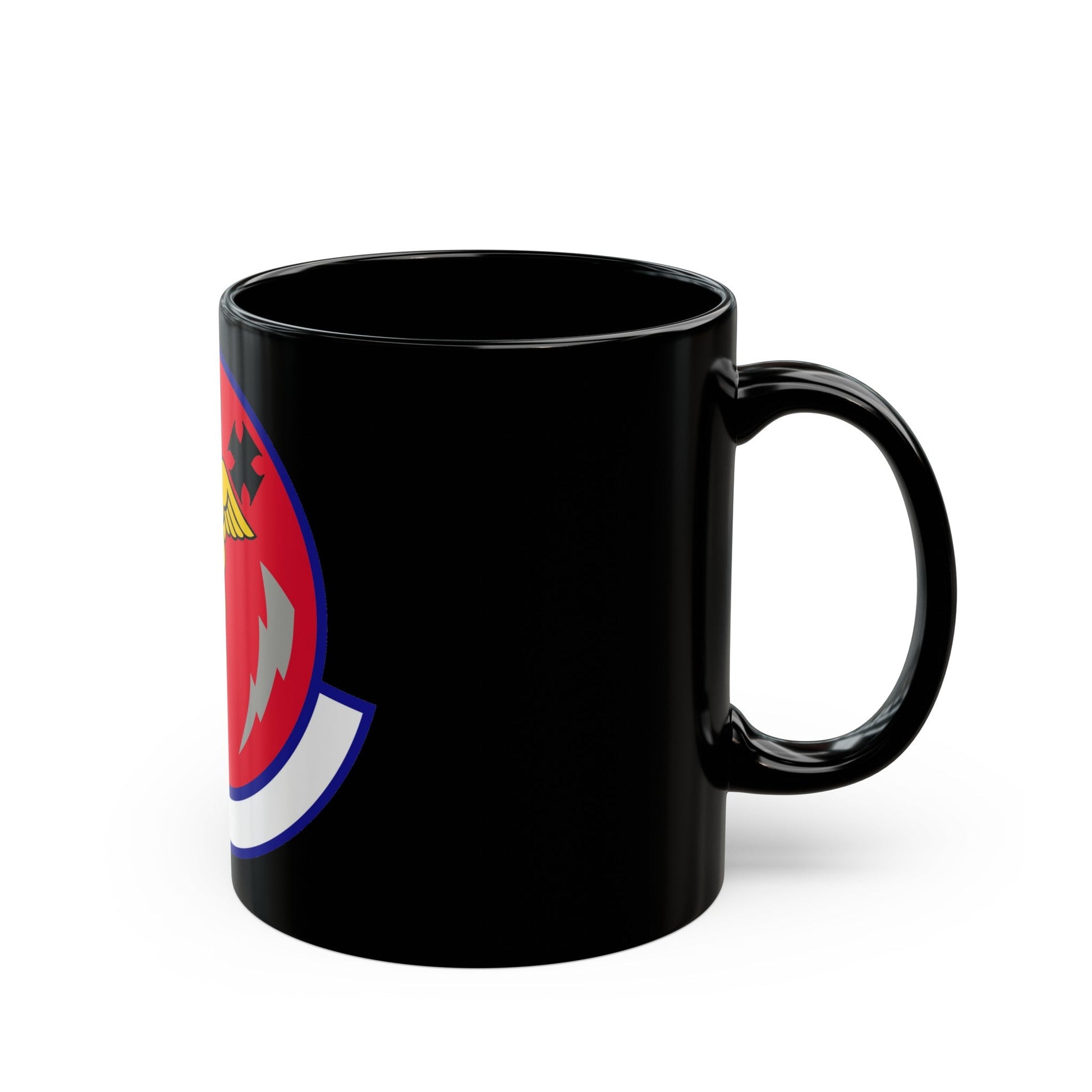 7 Operational Medical Readiness Squadron AFGSC (U.S. Air Force) Black Coffee Mug-The Sticker Space