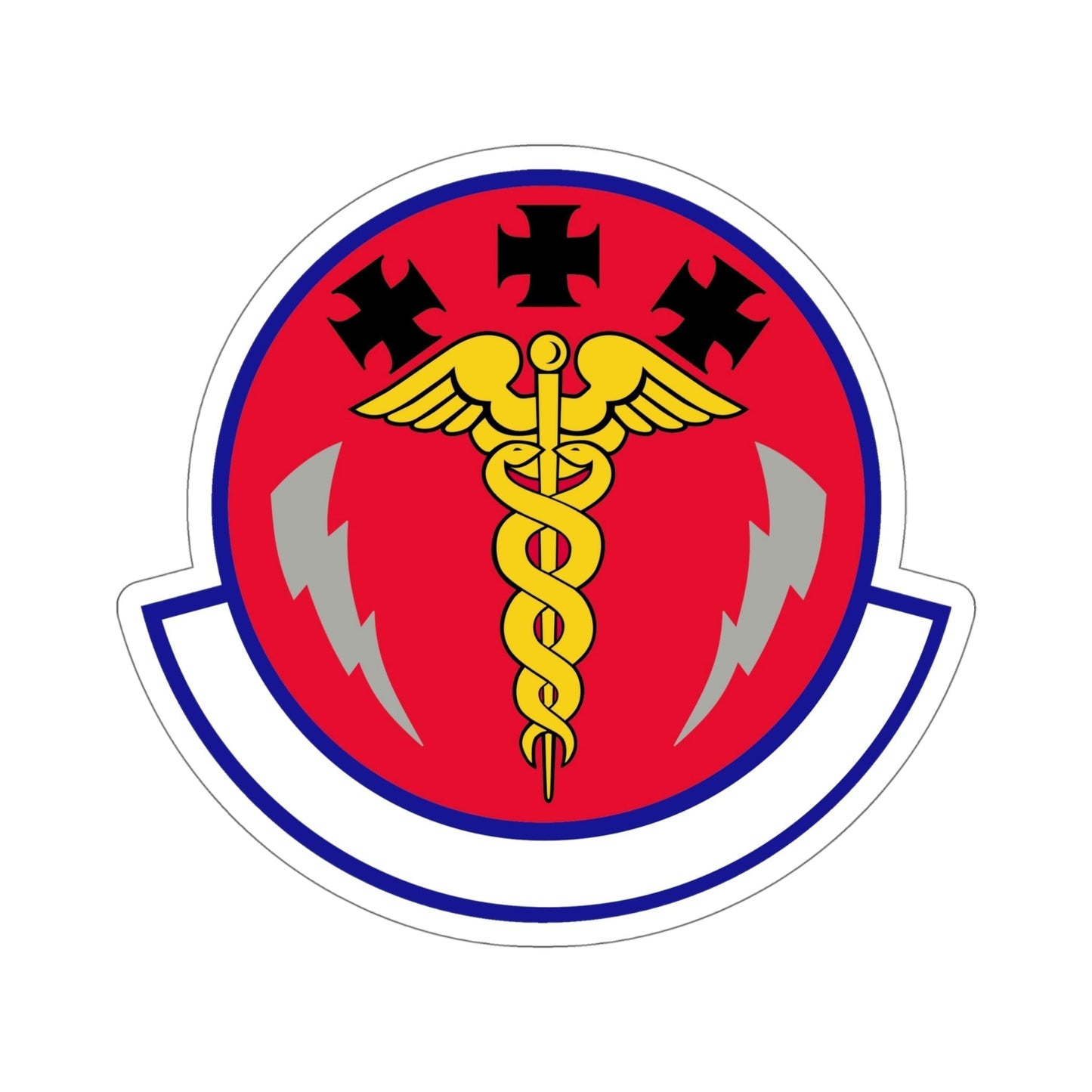 7 Operational Medical Readiness Squadron AFGSC (U.S. Air Force) STICKER Vinyl Die-Cut Decal-6 Inch-The Sticker Space