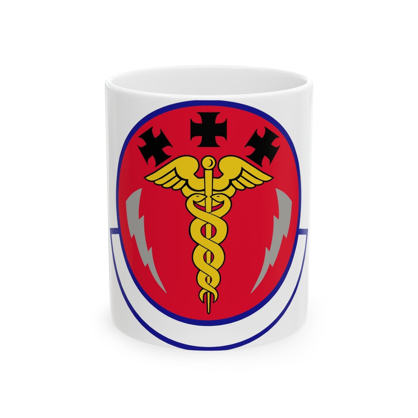 7 Operational Medical Readiness Squadron AFGSC (U.S. Air Force) White Coffee Mug-11oz-The Sticker Space