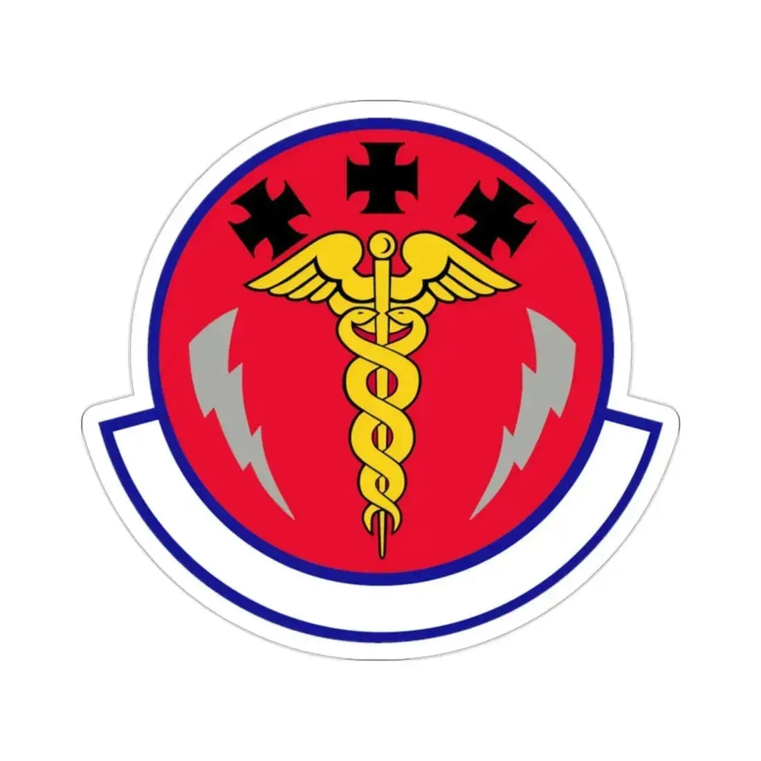 7 Operational Medical Readiness Squadron AFGSC (U.S. Air Force) STICKER Vinyl Die-Cut Decal 2 Inch - The Sticker Space
