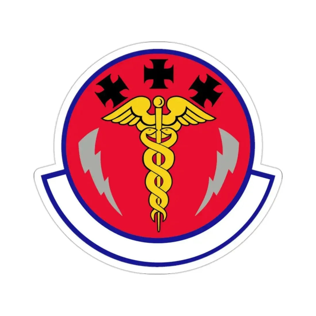 7 Operational Medical Readiness Squadron AFGSC (U.S. Air Force) STICKER Vinyl Die-Cut Decal - The Sticker Space