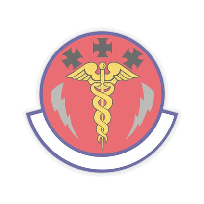 7 Operational Medical Readiness Squadron AFGSC (U.S. Air Force) STICKER Vinyl Kiss-Cut Decal 3 Inch Transparent - The Sticker Space