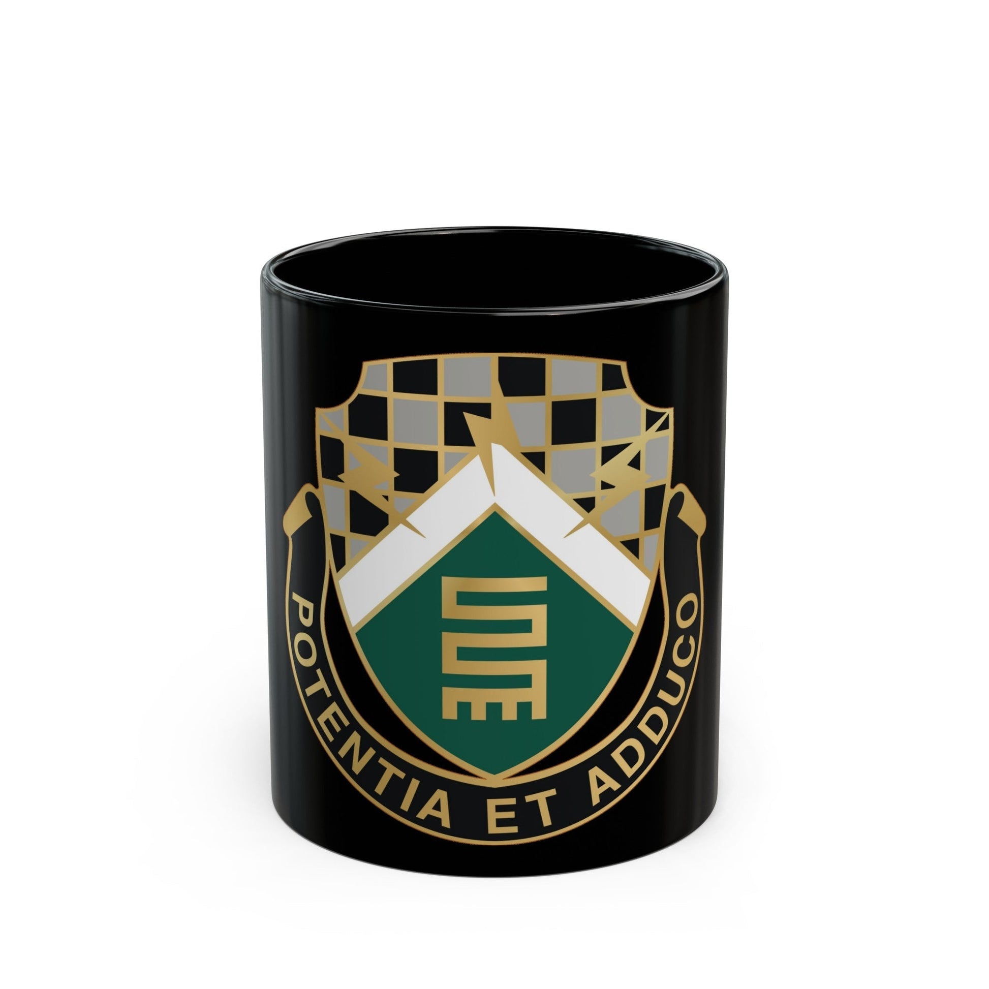 7 Psychological Operations Battalion (U.S. Army) Black Coffee Mug-11oz-The Sticker Space