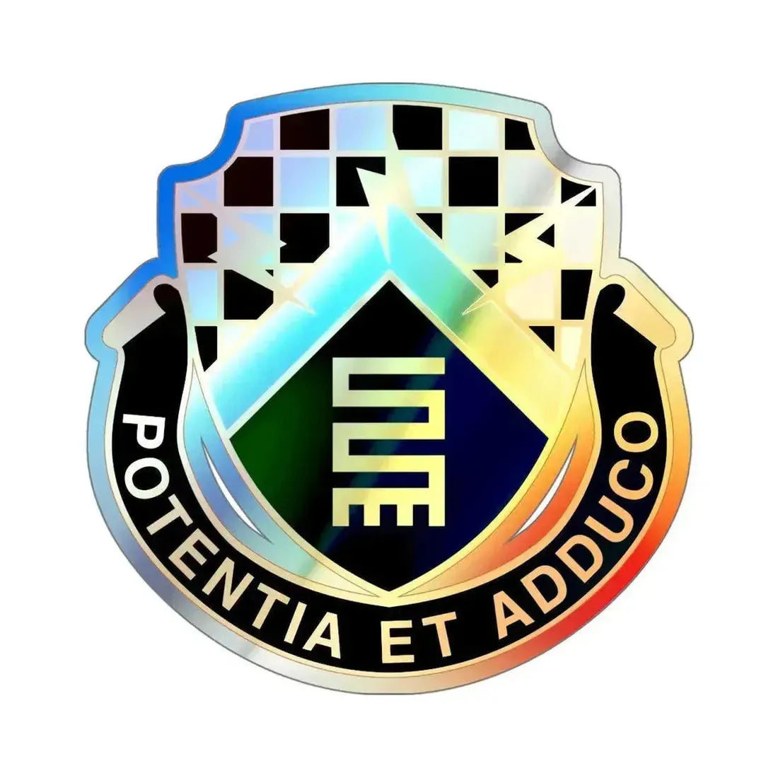 7 Psychological Operations Battalion (U.S. Army) Holographic STICKER Die-Cut Vinyl Decal 6 Inch Holographic - The Sticker Space