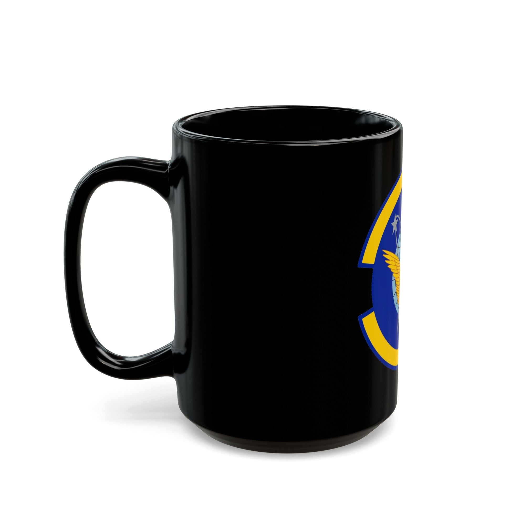 7 Space Operations Squadron AFRC (U.S. Air Force) Black Coffee Mug-The Sticker Space