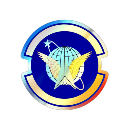 7 Space Operations Squadron AFRC (U.S. Air Force) Holographic STICKER Die-Cut Vinyl Decal-2 Inch-The Sticker Space