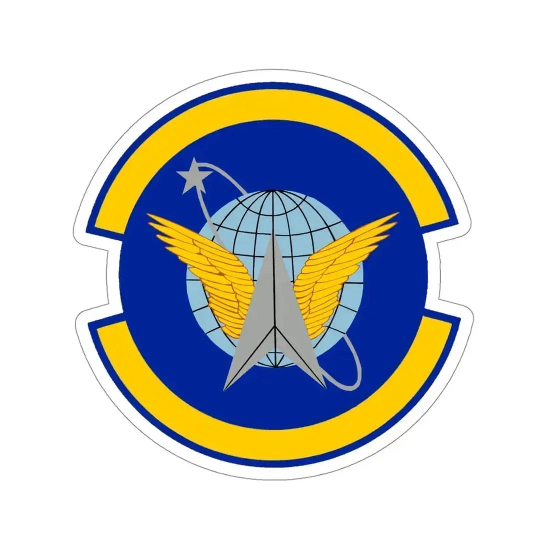 7 Space Operations Squadron AFRC (U.S. Air Force) STICKER Vinyl Die-Cut Decal 4 Inch - The Sticker Space