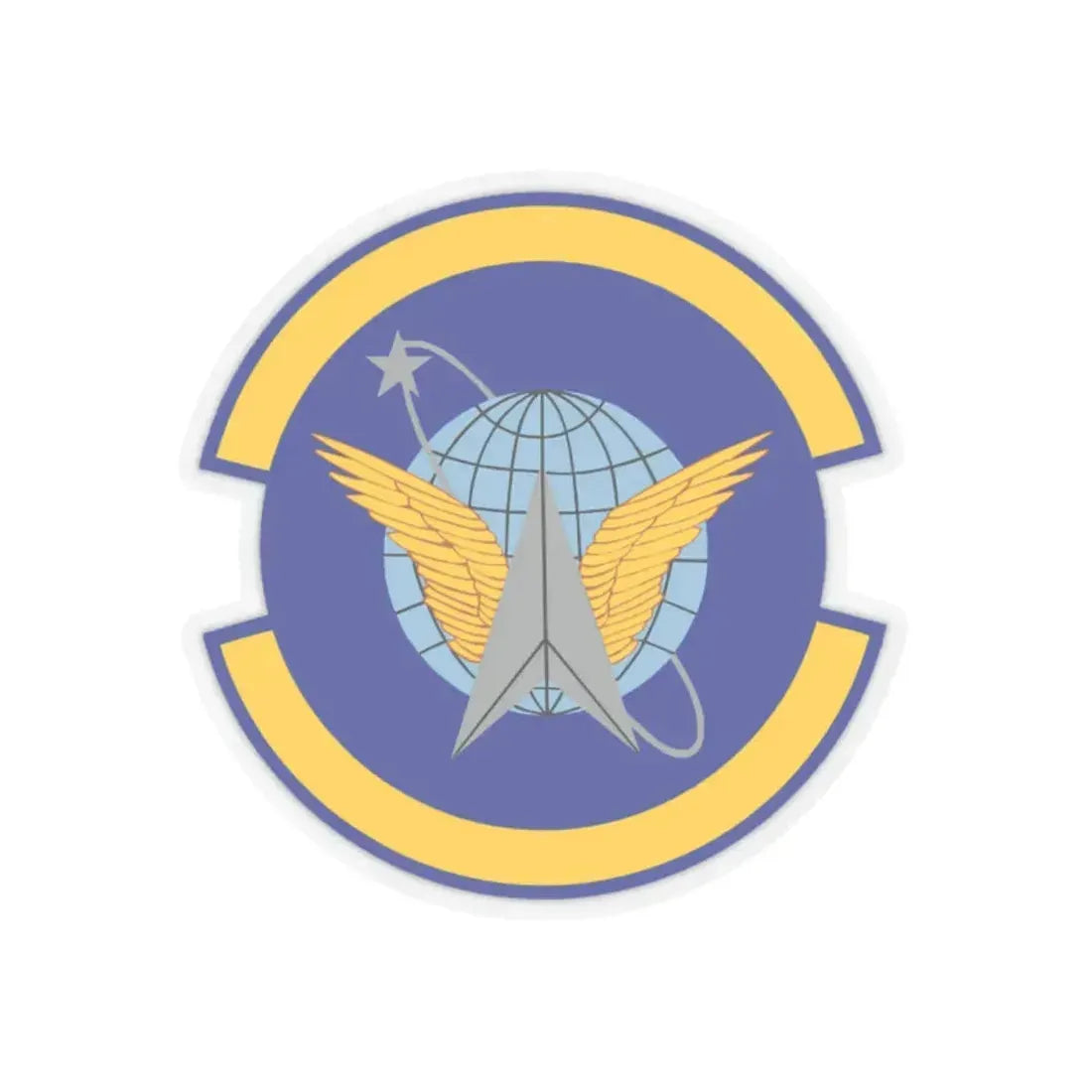7 Space Operations Squadron AFRC (U.S. Air Force) STICKER Vinyl Kiss-Cut Decal 2 Inch Transparent - The Sticker Space