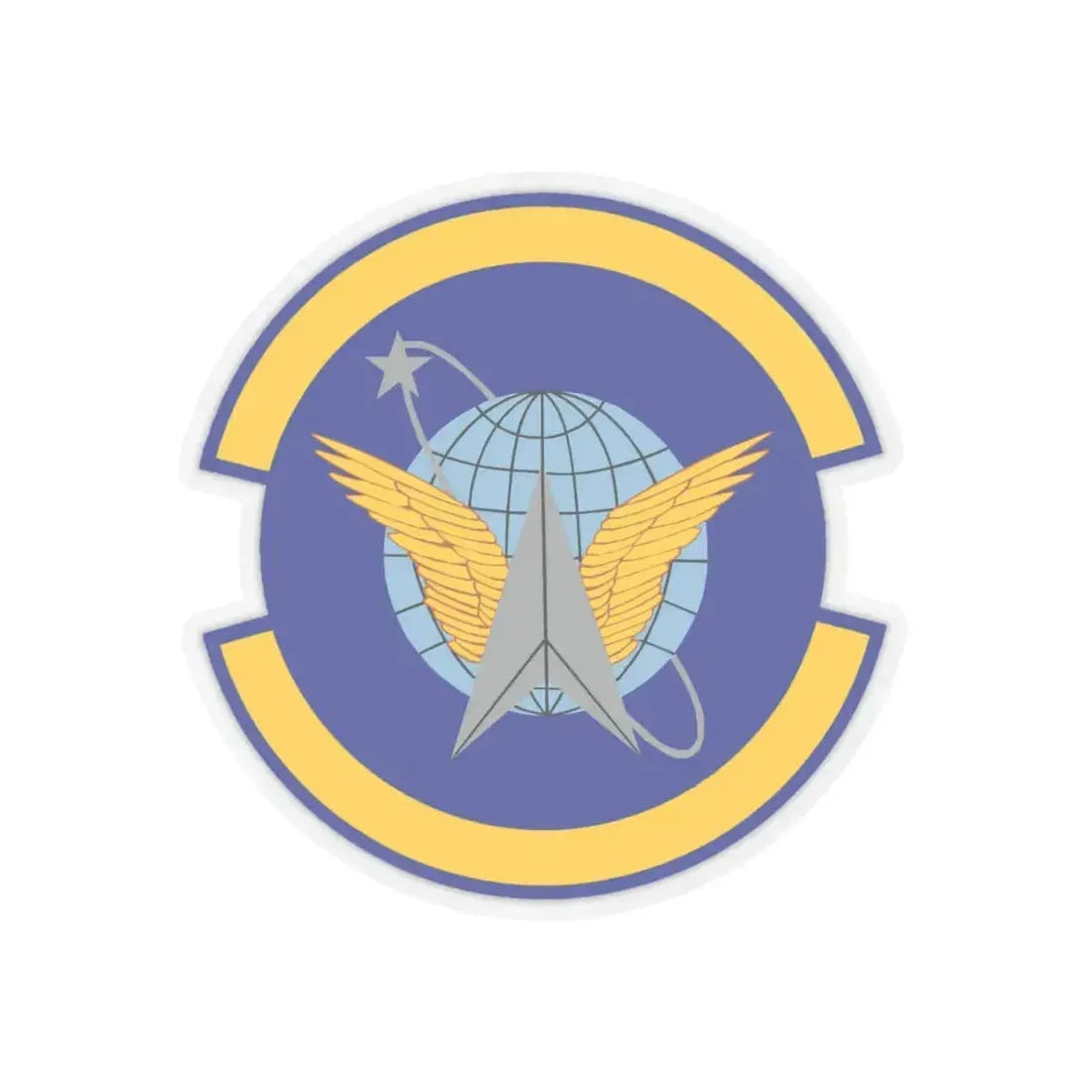 7 Space Operations Squadron AFRC (U.S. Air Force) STICKER Vinyl Kiss-Cut Decal 4 Inch Transparent - The Sticker Space