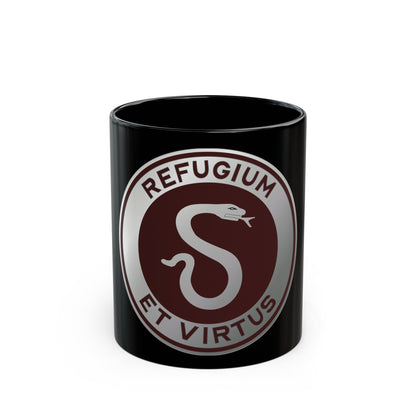 7 Surgical Hospital (U.S. Army) Black Coffee Mug-11oz-The Sticker Space