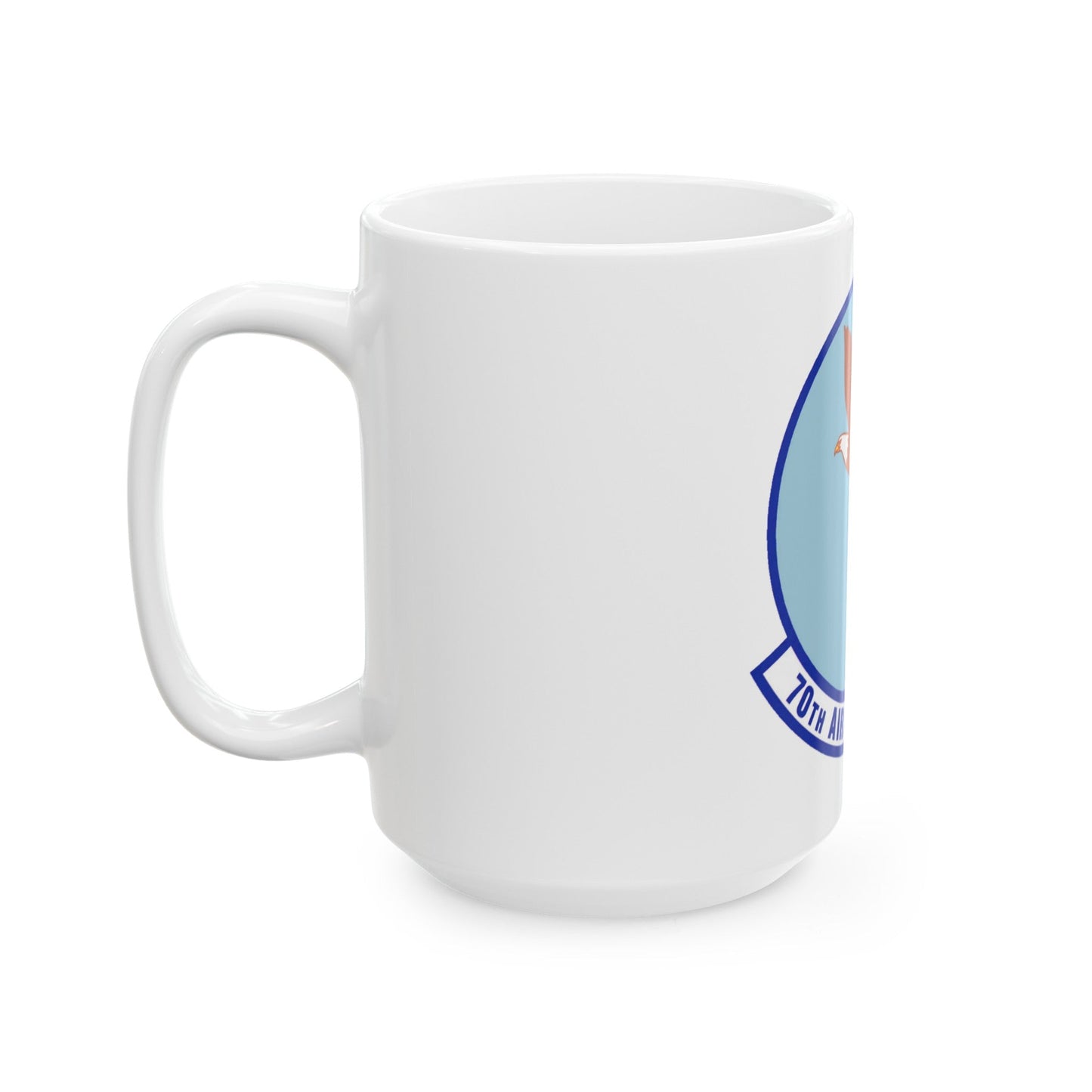 70 Air Refueling Squadron AFRC (U.S. Air Force) White Coffee Mug-The Sticker Space