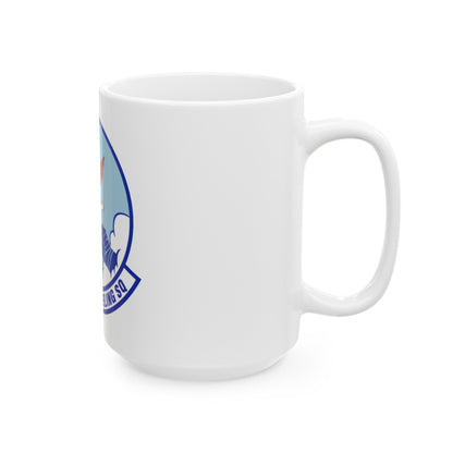 70 Air Refueling Squadron AFRC (U.S. Air Force) White Coffee Mug-The Sticker Space