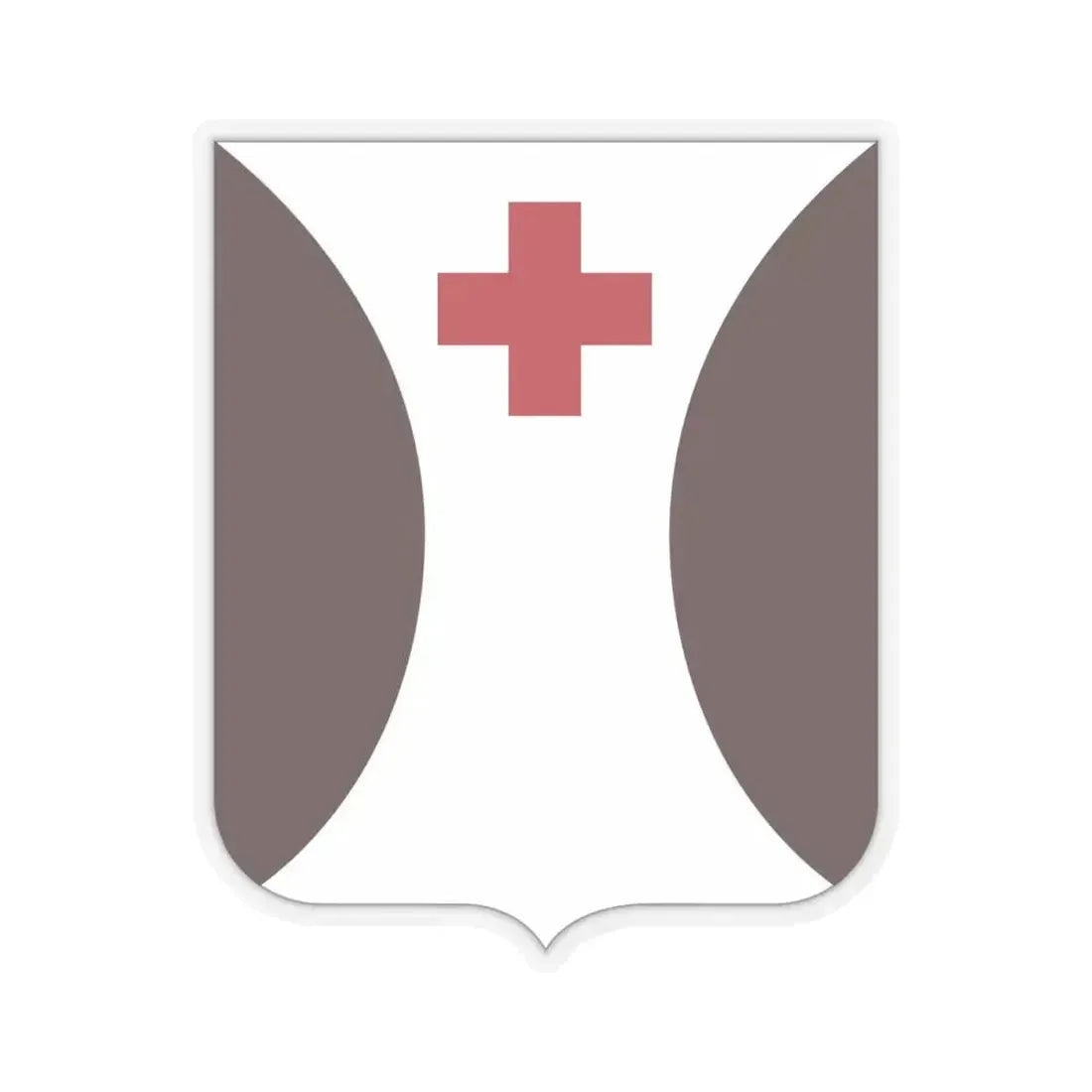 70 Medical Battalion 2 (U.S. Army) STICKER Vinyl Kiss-Cut Decal 4 Inch Transparent - The Sticker Space