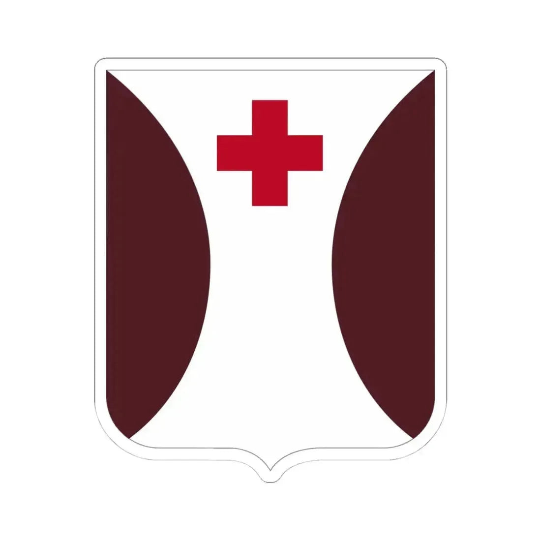 70 Medical Battalion 2 (U.S. Army) STICKER Vinyl Kiss-Cut Decal 4 Inch White - The Sticker Space