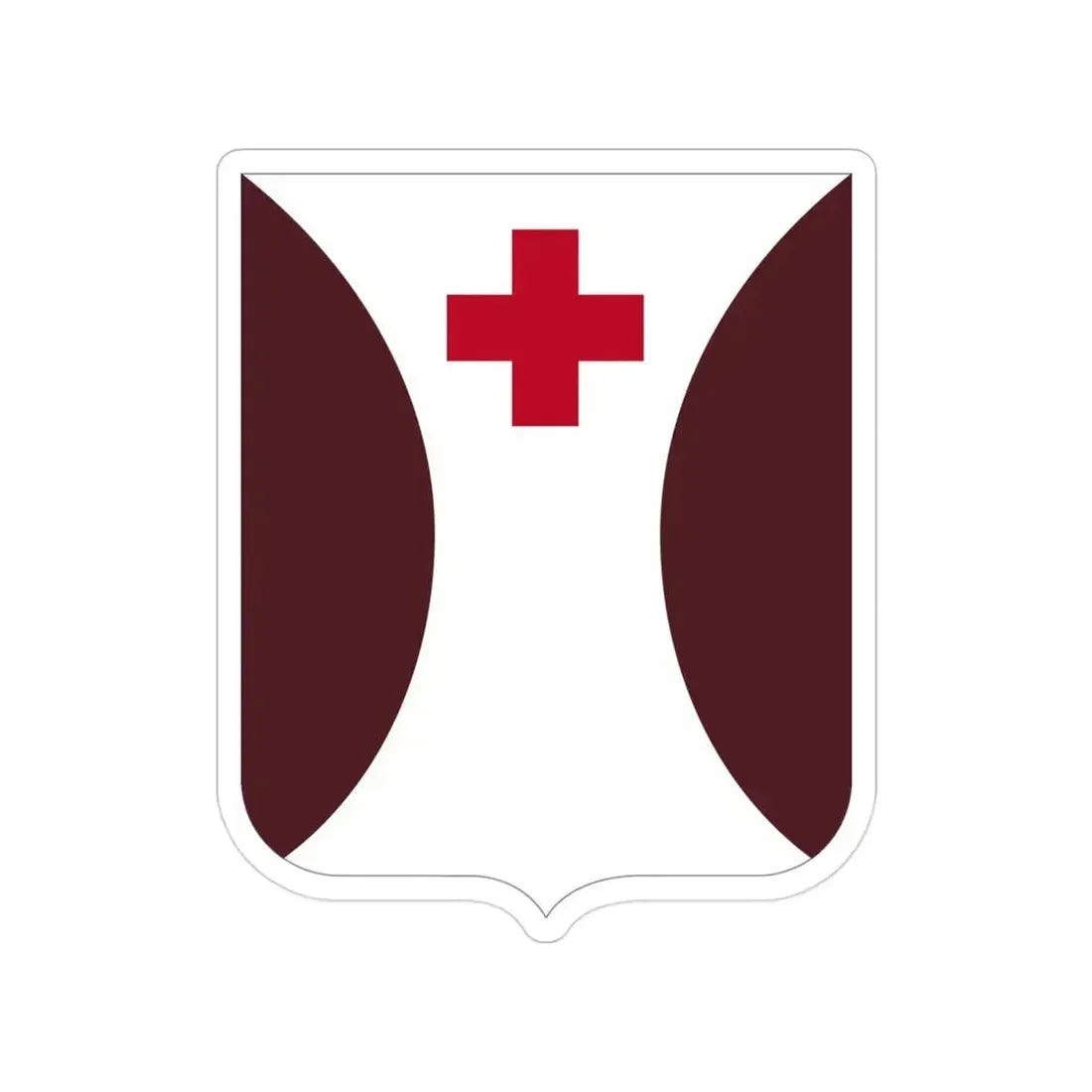 70 Medical Battalion 2 (U.S. Army) Transparent STICKER Die-Cut Vinyl Decal 3 Inch - The Sticker Space