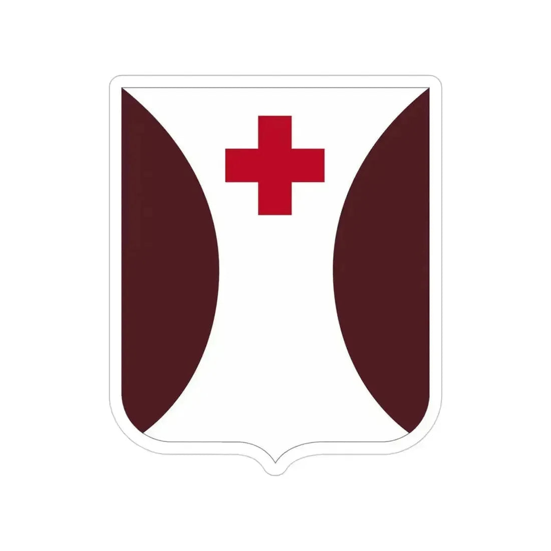 70 Medical Battalion 2 (U.S. Army) Transparent STICKER Die-Cut Vinyl Decal 4 Inch - The Sticker Space