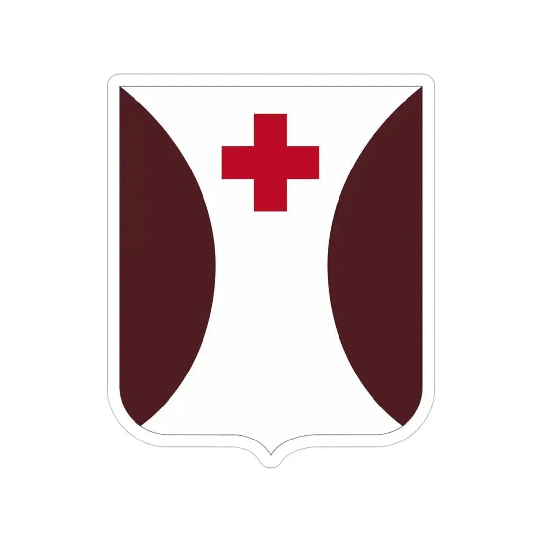 70 Medical Battalion 2 (U.S. Army) Transparent STICKER Die-Cut Vinyl Decal 4 Inch - The Sticker Space