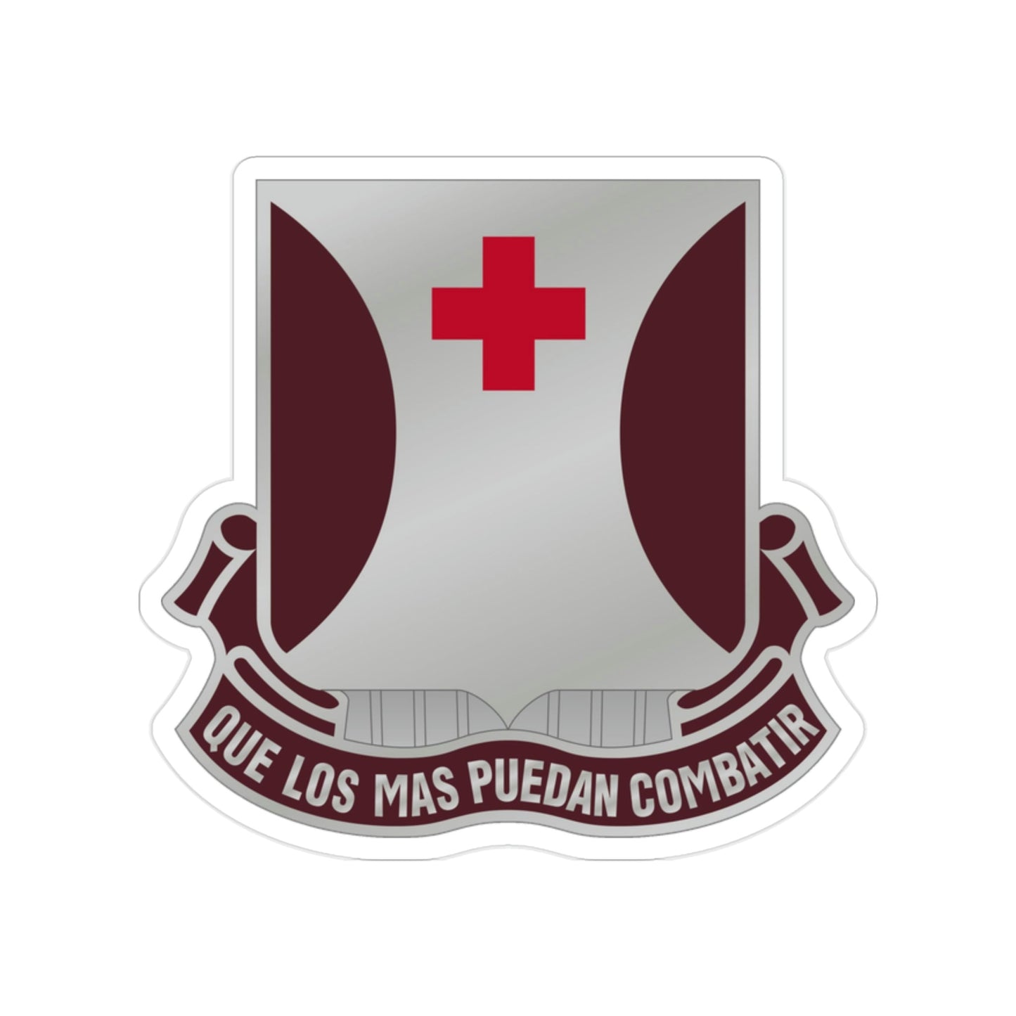 70 Medical Battalion (U.S. Army) Transparent STICKER Die-Cut Vinyl Decal-2 Inch-The Sticker Space