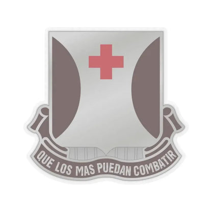 70 Medical Battalion (U.S. Army) STICKER Vinyl Kiss-Cut Decal 3 Inch Transparent - The Sticker Space