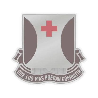 70 Medical Battalion (U.S. Army) STICKER Vinyl Kiss-Cut Decal 4 Inch Transparent - The Sticker Space
