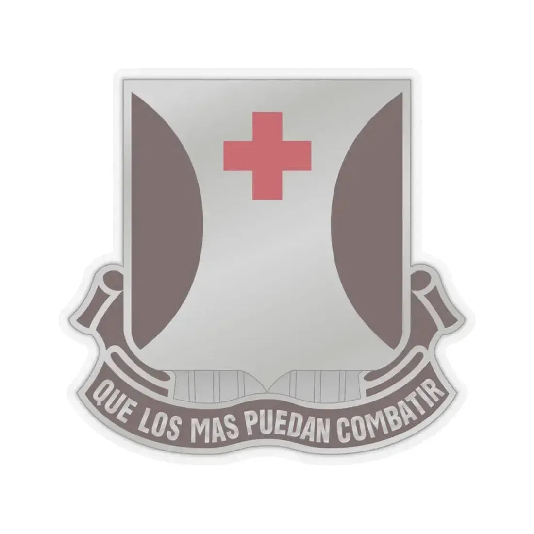 70 Medical Battalion (U.S. Army) STICKER Vinyl Kiss-Cut Decal 6 Inch Transparent - The Sticker Space