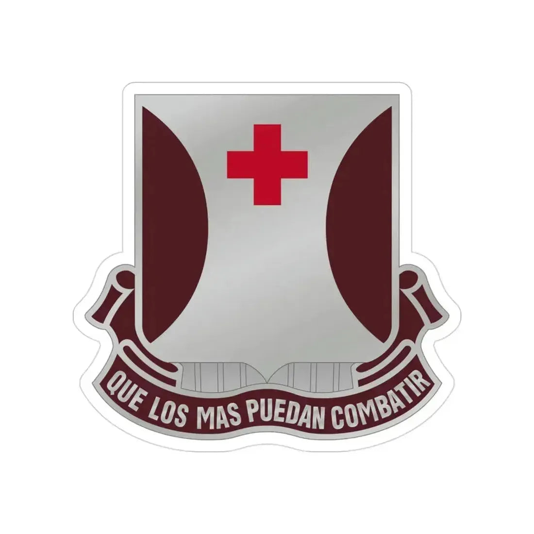 70 Medical Battalion (U.S. Army) Transparent STICKER Die-Cut Vinyl Decal 3 Inch - The Sticker Space